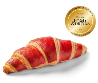 Круасан з малиною