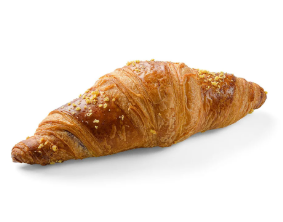 Круасан з кремом, чорницею та лавандою