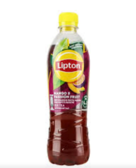 Холодний чай Ліптон чорний з манго-маракуйя 0,5л